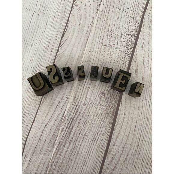 Vintage Metal Ink Stamps  - Picture 1 of 6